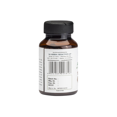 Arjuna Extract 60 Veg Capsules (450mg) 40% Tannins