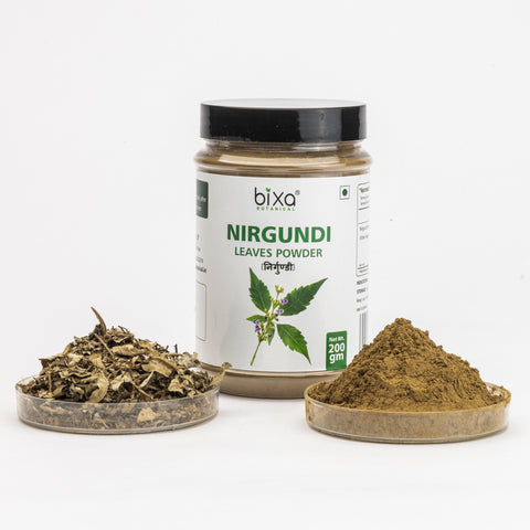 Nirgundi Leaves Powder  Vitex Negundo
