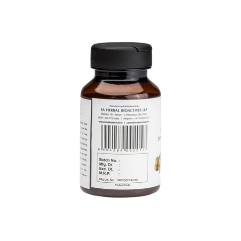 Giloy Extract 60 Veg Capsules (450mg) 2.5% Bitters  Tinospora cordifolia ( Guduchi )