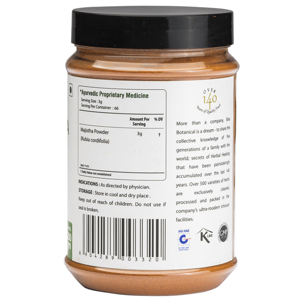 Manjistha Root Powder Rubia Cordifolia