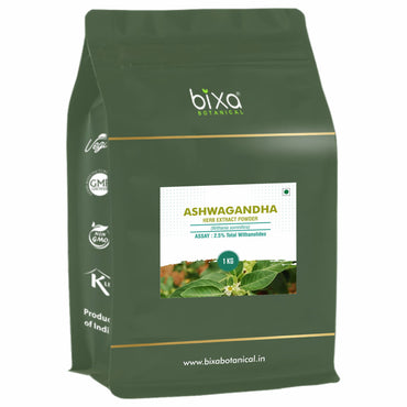 Ashwagandha (Withania somnifera) Dry Extract Herb - 2.5% Total Withanolides by gravimetry