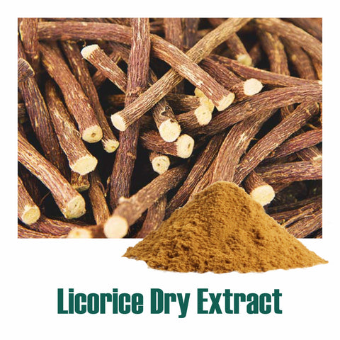 Licorice/ Mulethi (Glycyrrhiza Glabra) dry Extract - 20% Glycyrrhizin by Gravimetry