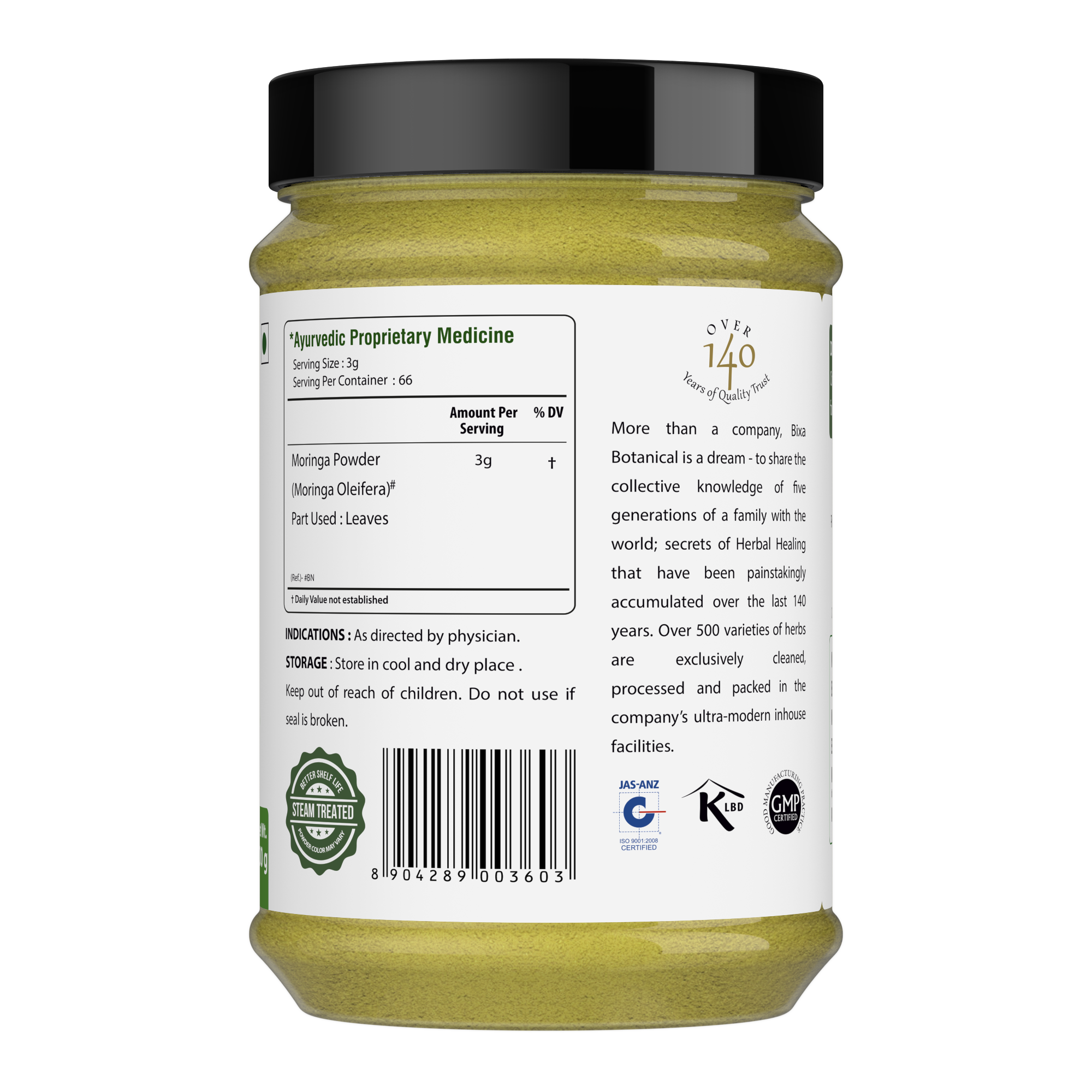 Moringa Leaves Powder ( Moringa Oleifera )