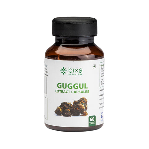 Guggul /Commiphora mukul Extract 60 Veg Capsules (450mg) 2.5% Guggulsterones