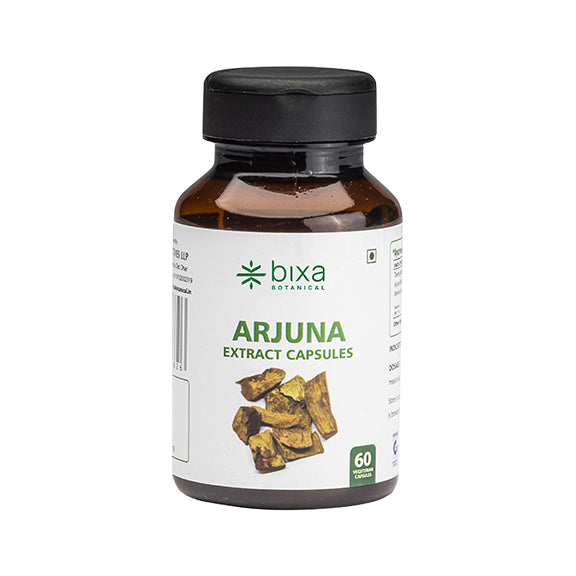 Arjuna Extract 60 Veg Capsules (450mg) 40% Tannins