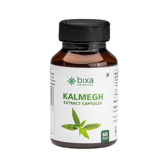 Andrographis /  Kalmegh Extract 60 Veg Capsules (450mg) 20% Andrographolides by HPLC