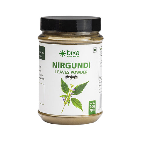 Nirgundi Leaves Powder  Vitex Negundo