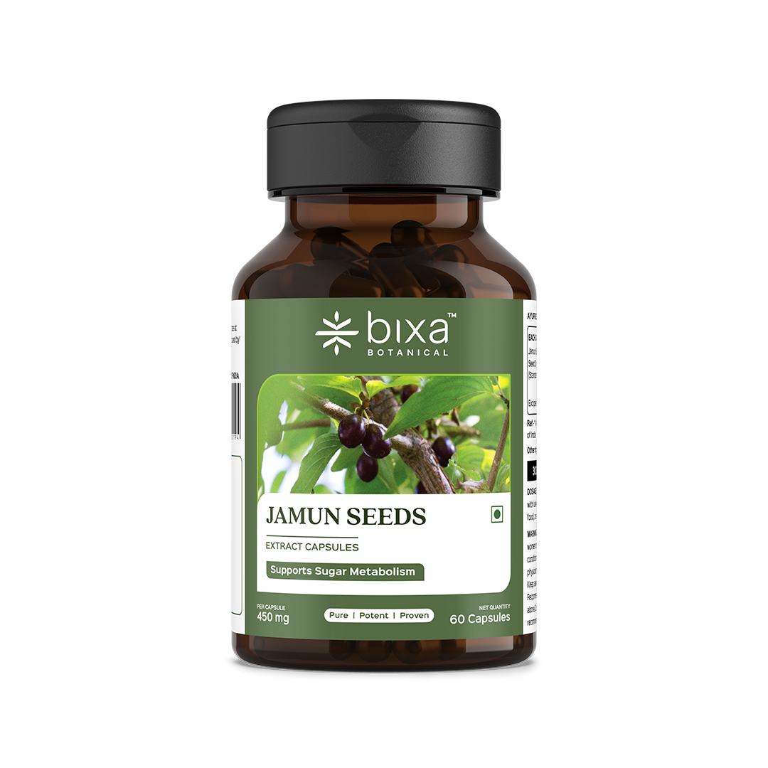 Jamun Extract 60 Veg Capsules (450mg) 5% Bitters
