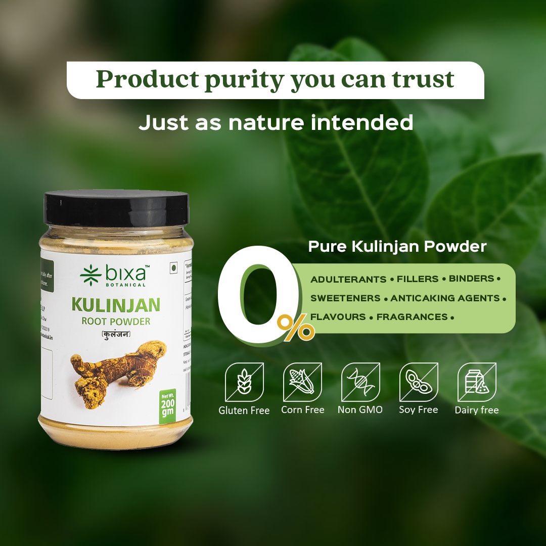 Kulinjan Root Powder ( Alpinia Galanga )