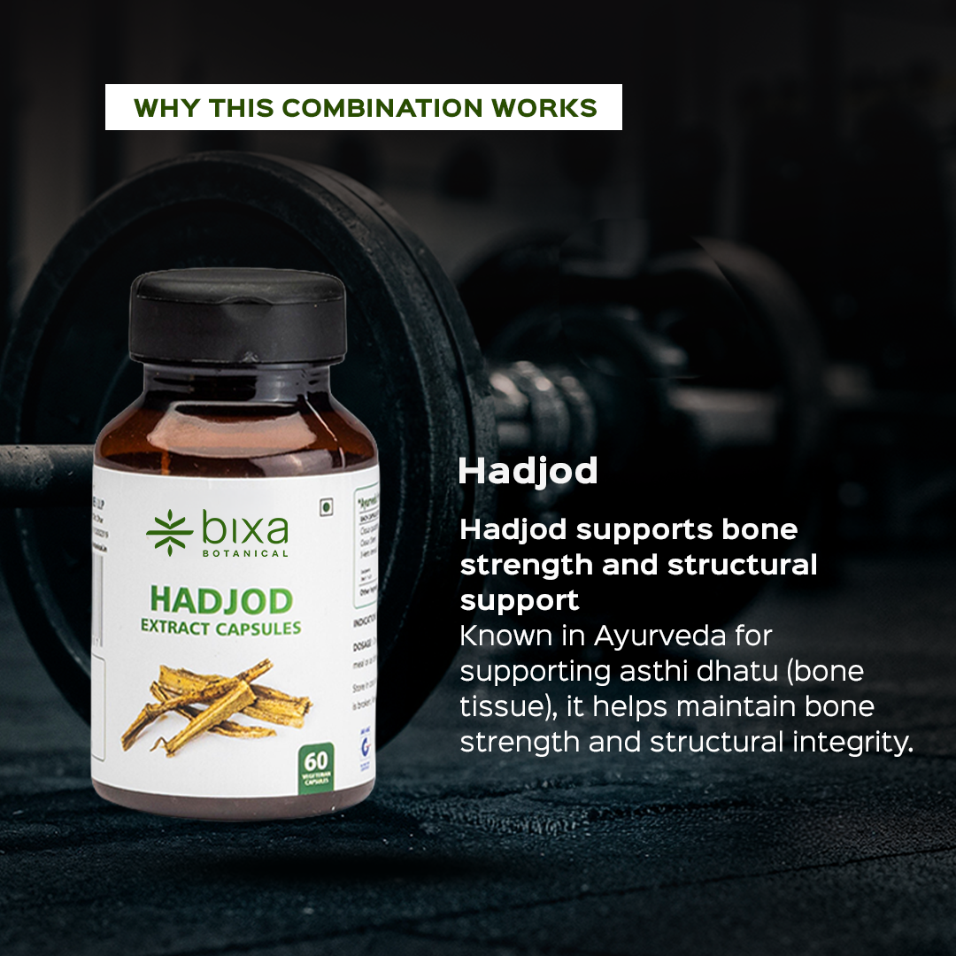 Joint Strength & Mobility Pack | Boswellia + Hadjod Extract Capsules  | Combo