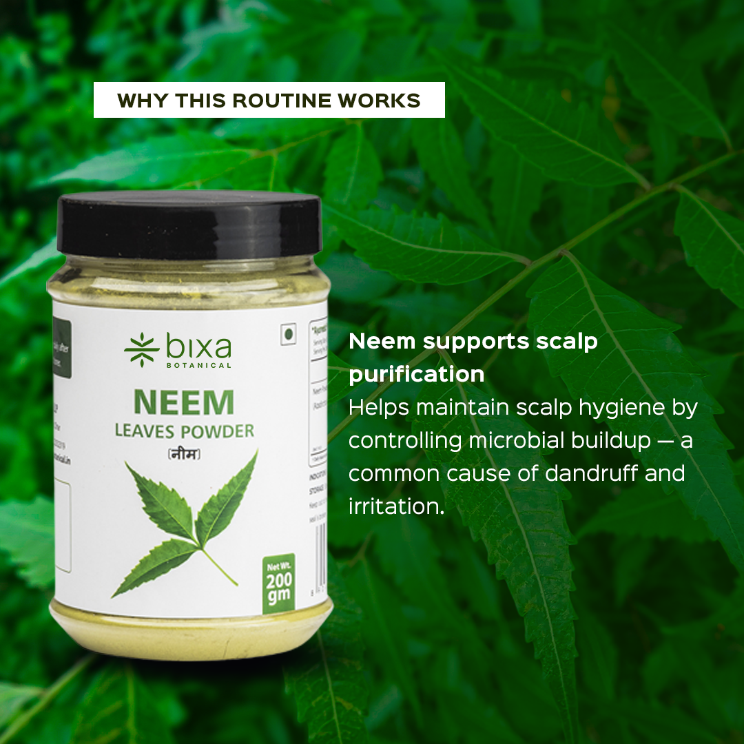 Scalp Health & Hair Strength Ritual | Neem + Amla + Rosemary Leaves | Combo
