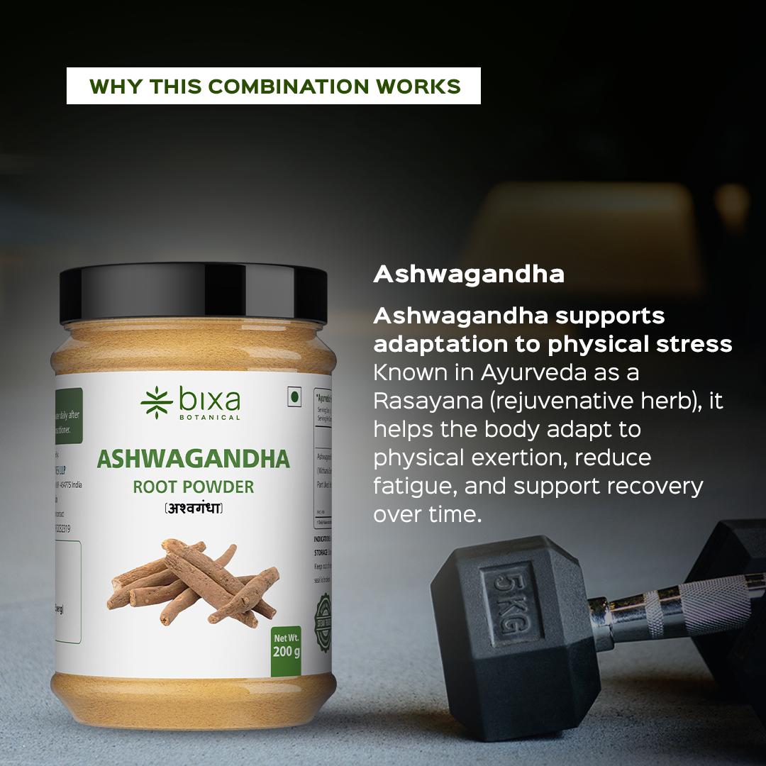 High Intensity Training Pack | Ashwagandha + Tongkat Ali Powder | Combo