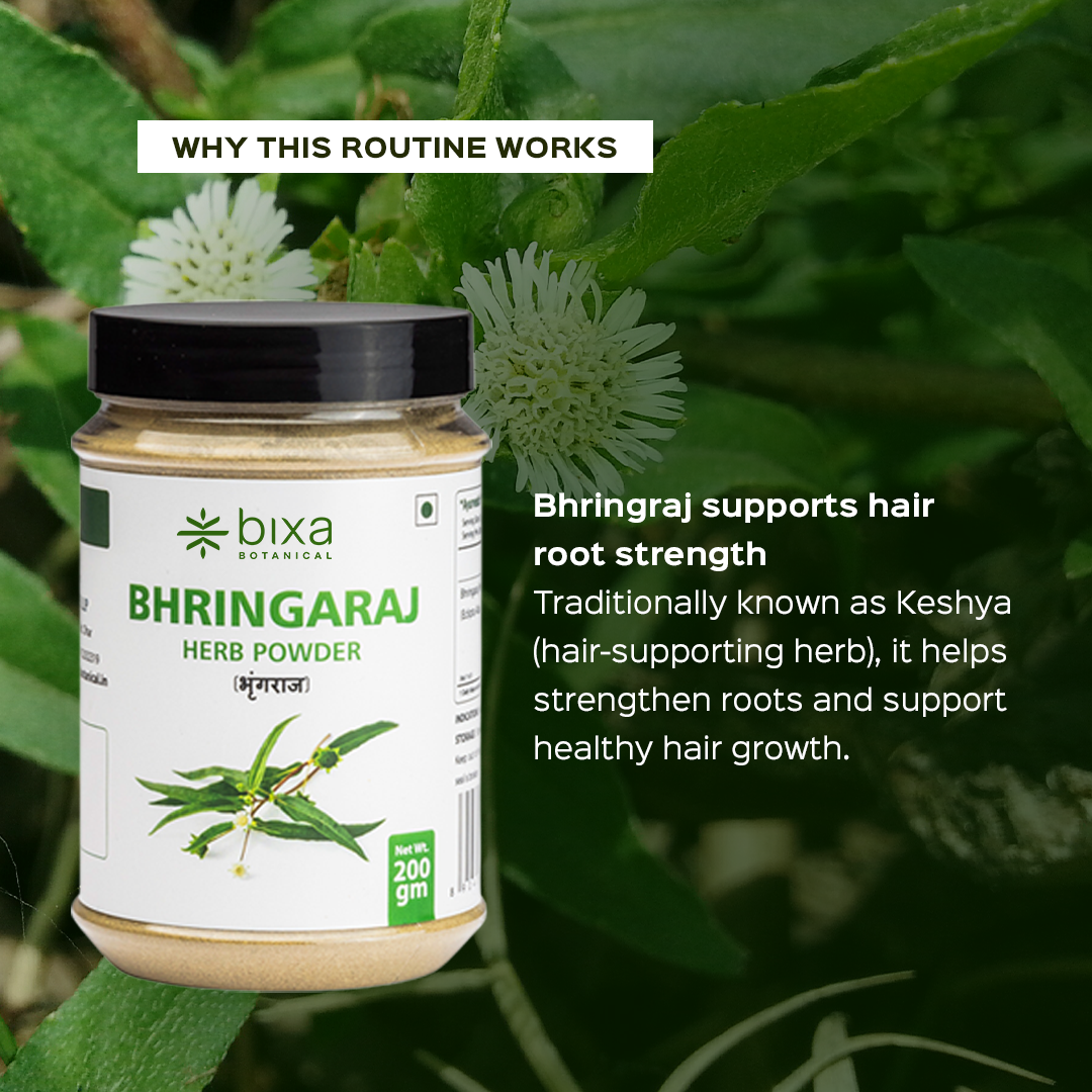 Complete Hair Care Pack | Bhringraj Powder + Amla Powder + Rosemary Leaves | Combo