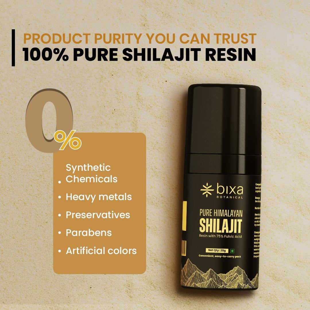 Pure Himalayan Shilajit Resin Pump
