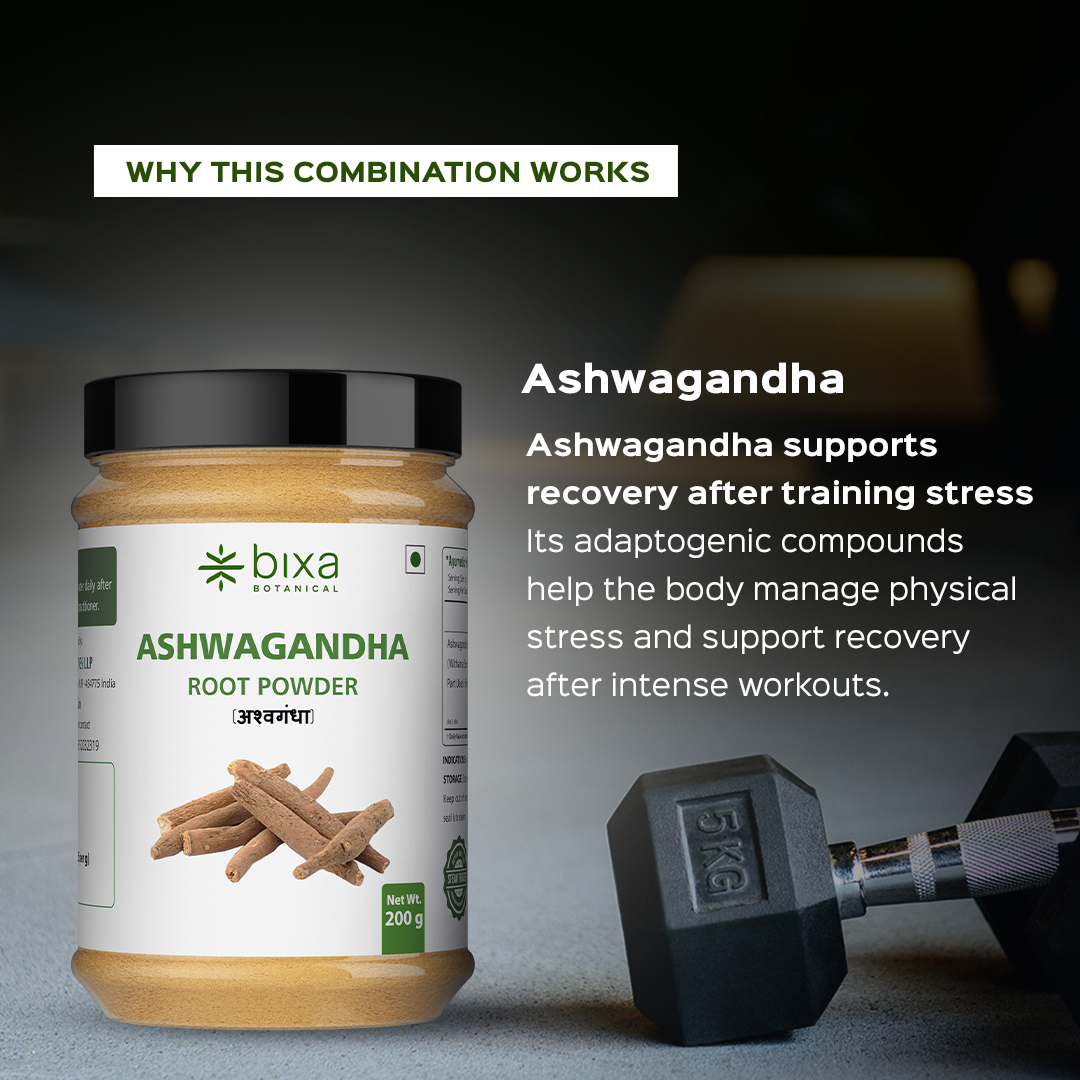 Strength and Recovery Pack | Shilajit Resin + Ashwagandha Powder  | Combo