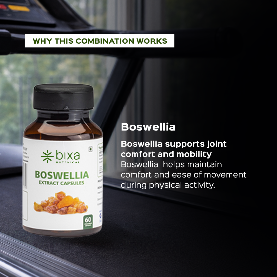 Joint Strength & Mobility Pack | Boswellia + Hadjod Extract Capsules  | Combo