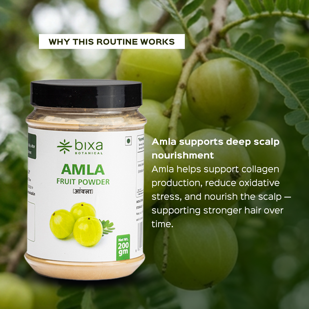 Scalp Health & Hair Strength Ritual | Neem + Amla + Rosemary Leaves | Combo