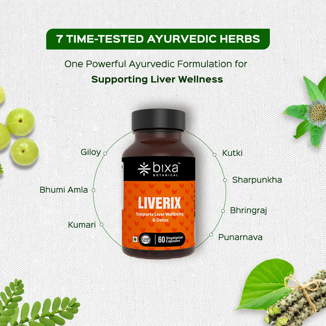 LIVERIX 60 Veg Capsules (450mg) Supports Liver Wellbeing