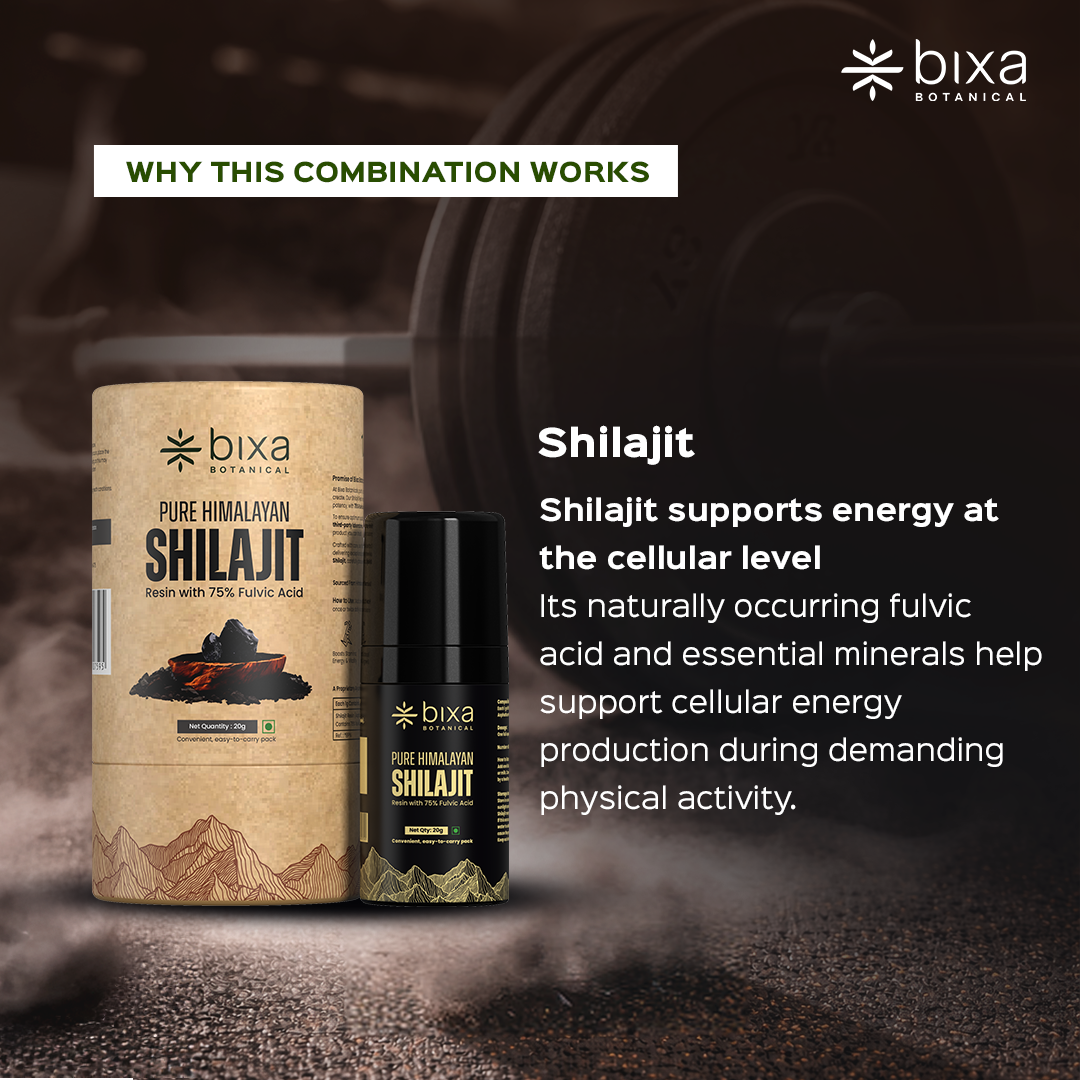 Strength and Recovery Pack | Shilajit Resin + Ashwagandha Powder  | Combo