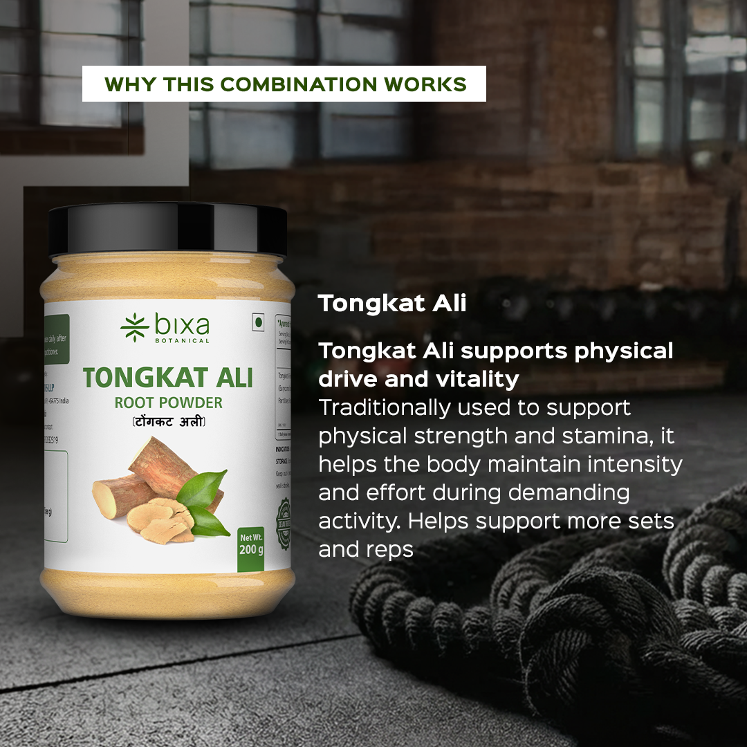 High Intensity Training Pack | Ashwagandha + Tongkat Ali Powder | Combo