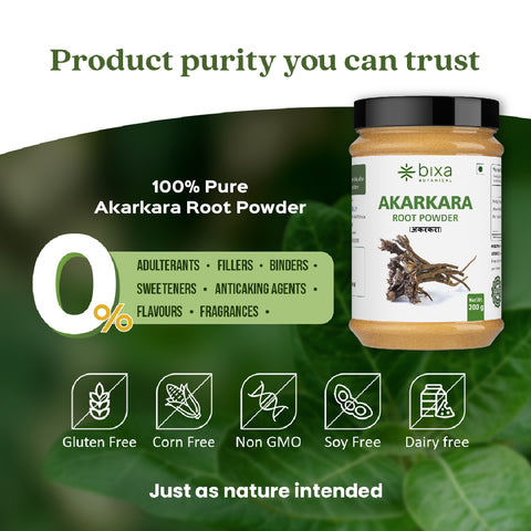 Akarkara Root Powder  ( Anacyclus Pyrethrum, Pellitory )