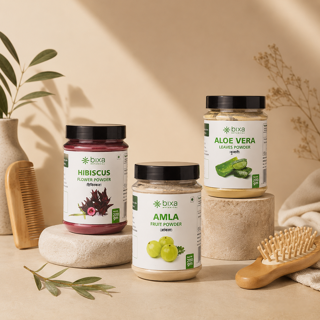 Smooth & Shiny Hair Ritual | Hibiscus + Amla + Aloe Vera | Combo