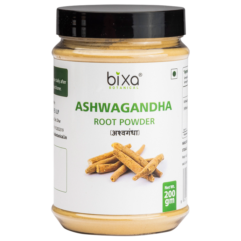 Ashwagandha Root Powder Withania somnifera Bixa Botanical India