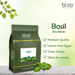 Basil Leaves Seasoning | Premium Grade Leaves From Egypt l Pizza Pasta Italian Salads Sauces and other Cooking