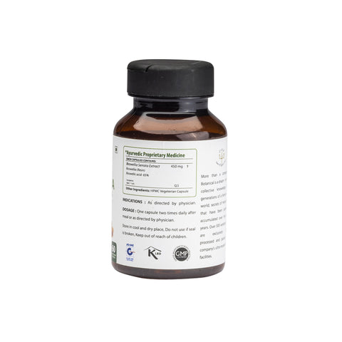 Boswellia Serrata / Shallaki Extract 60 Veg Capsules (450mg) 65% Boswellic acid