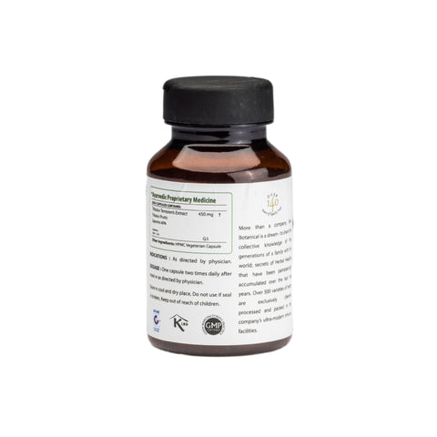 Gokhru / Tribulus Extract 60 Veg Capsules (450mg) 40% Saponins