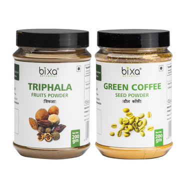 For Weight Wellness  | Green Coffee + Triphala Powder | Combo Kit