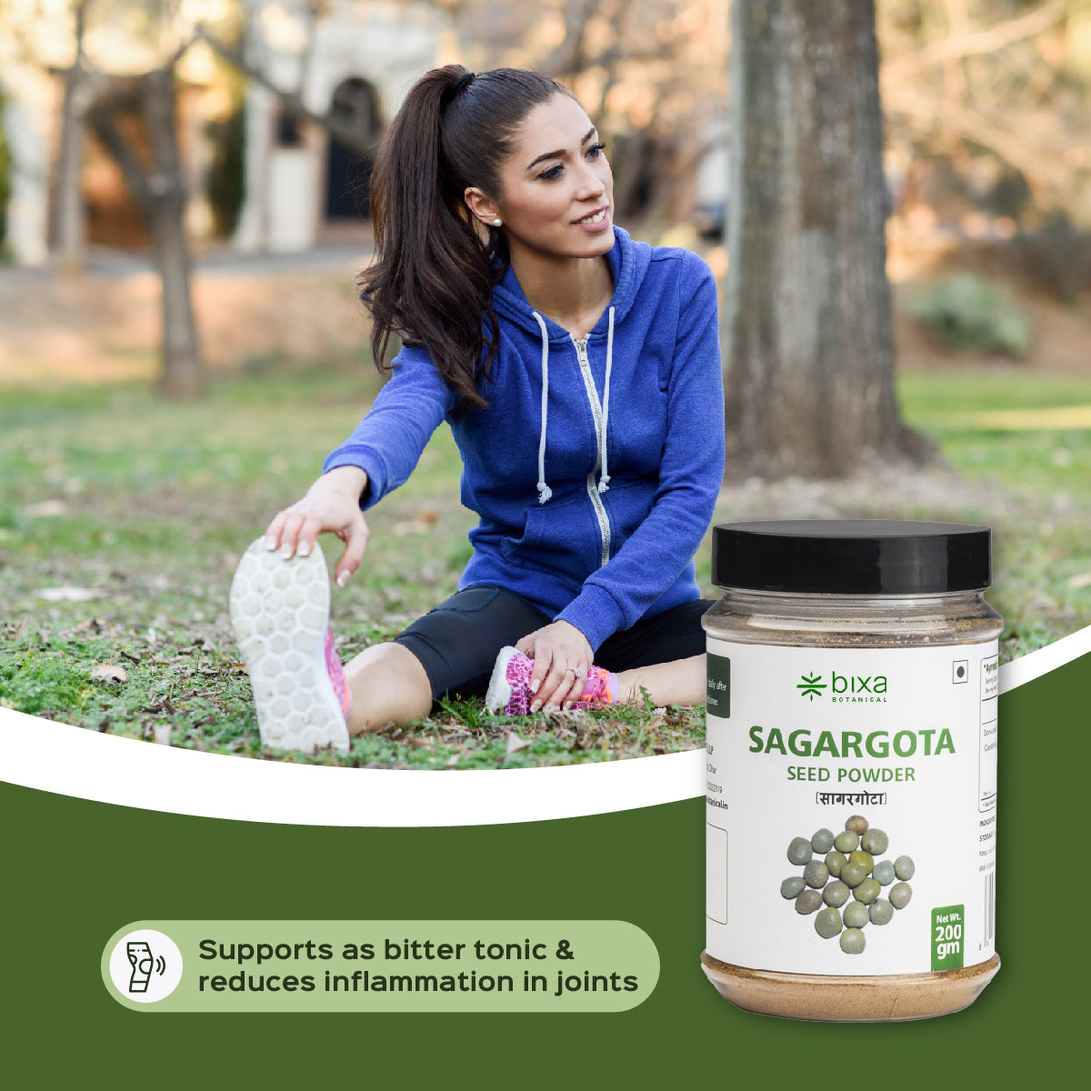 Sagargota Powder | Kalarchikai | Caesalpinia Bonducella