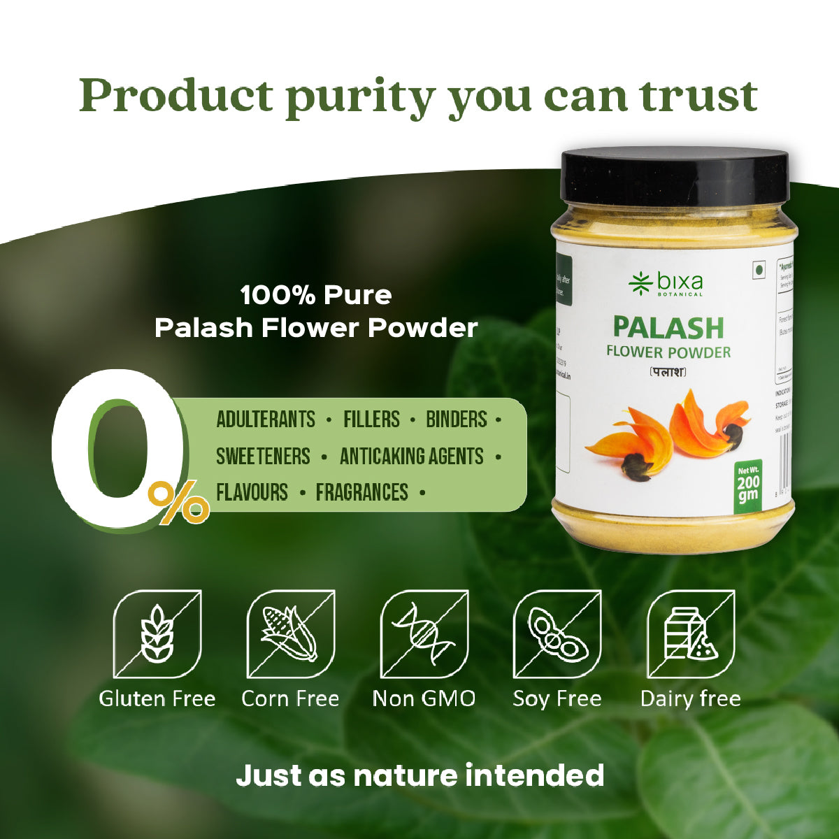 Palash Flower Powder  Butea Monosperma