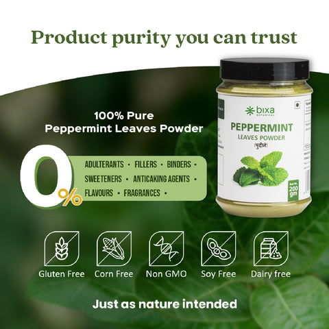 Peppermint Leaves Powder  Mentha Piperita