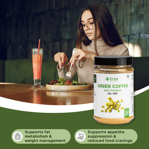 Green Coffee Beans Powder | Coffea Robusta