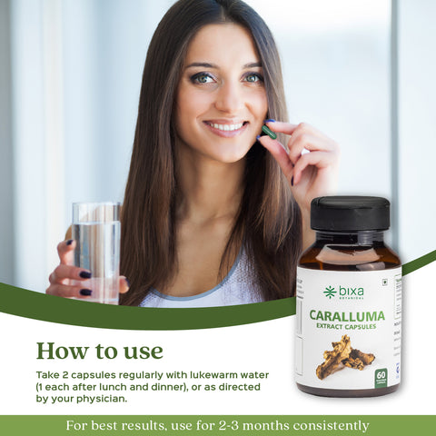 Caralluma Extract 60 Veg Capsules (450mg) 30% Pregnane Glycosides