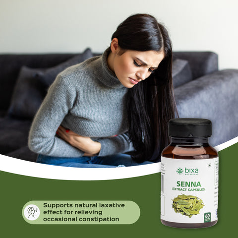 Indian Senna / Sanay Extract 60 Veg Capsules (450mg) 20% Sennoside
