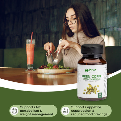 Green Coffee Bean Extract 60 Veg Capsules (450mg)