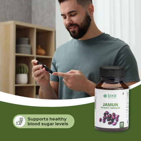 Jamun Extract 60 Veg Capsules (450mg) 5% Bitters