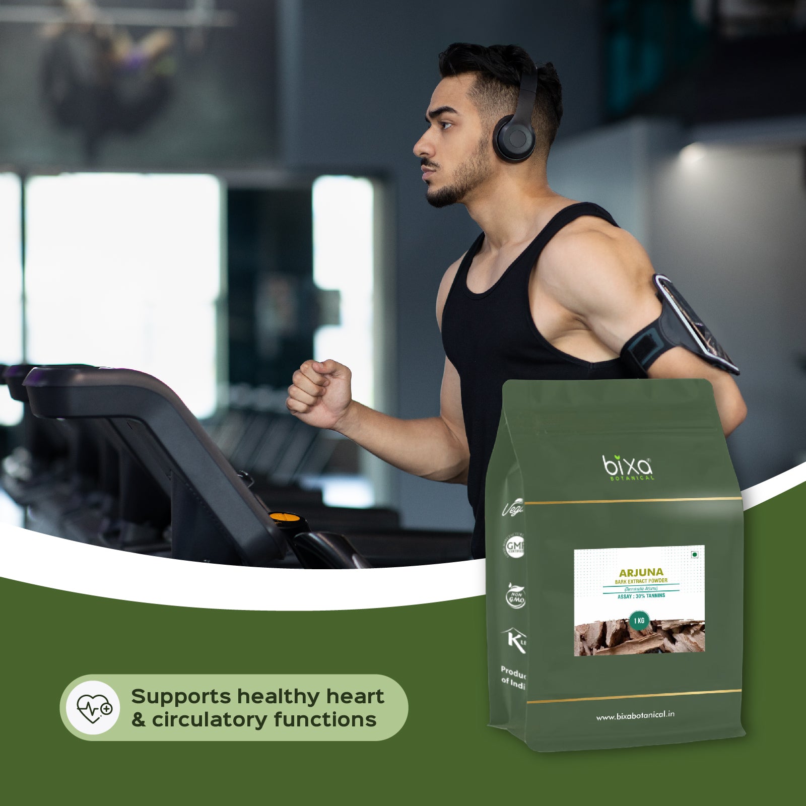 Arjuna (Terminalia Arjuna) Dry Extract - 30% Tannins by Gravimetry