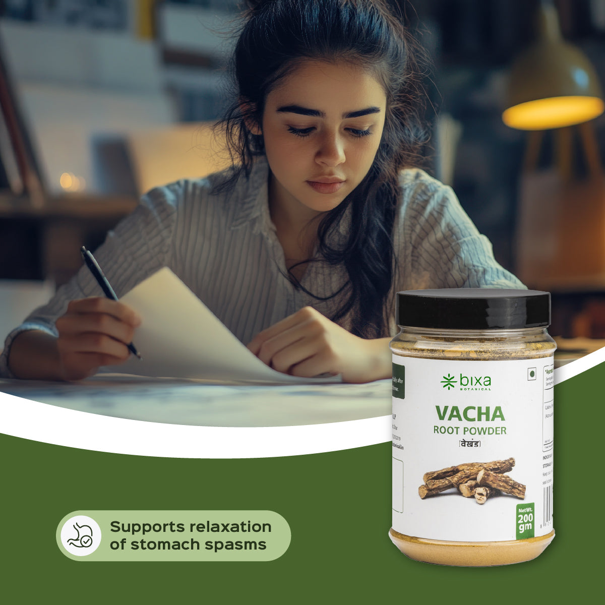 Vacha Root Powder  Acorus Calamus