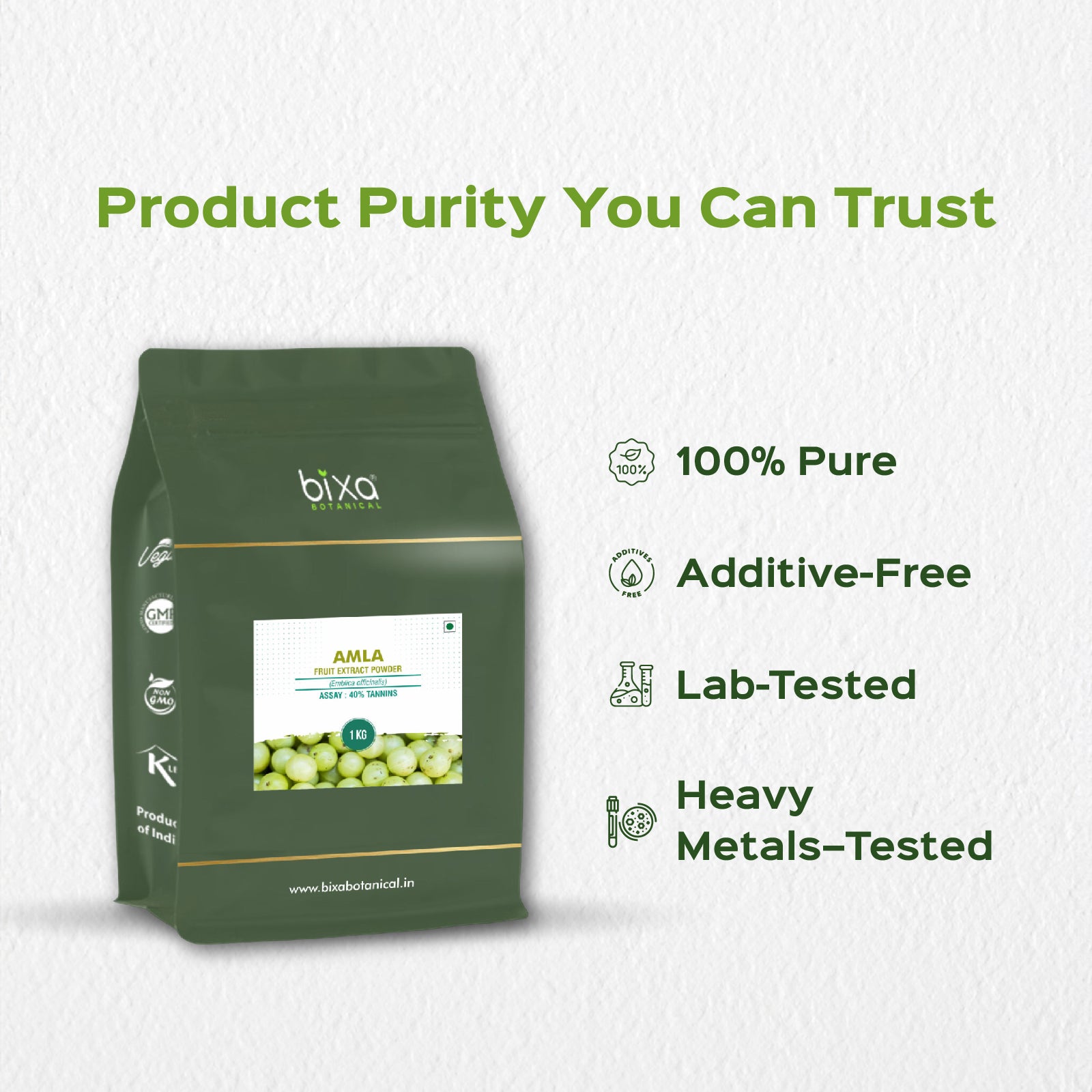 Amla ( Emblica officinalis ) dry Extract - 40% Tannins by Titration