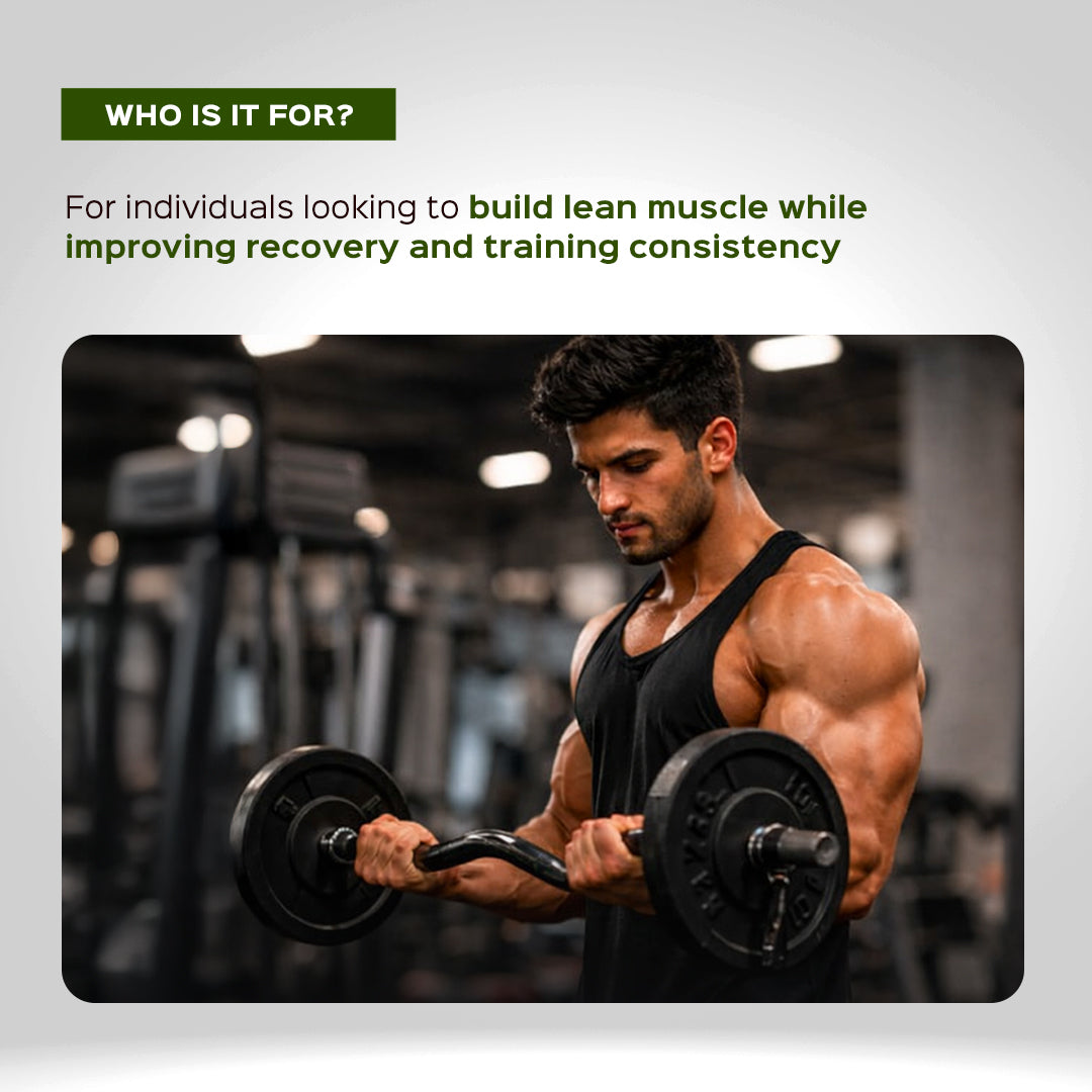 Muscle growth & Recovery Pack | Safed Musli Powder + Ashwagandha Powder | Combo