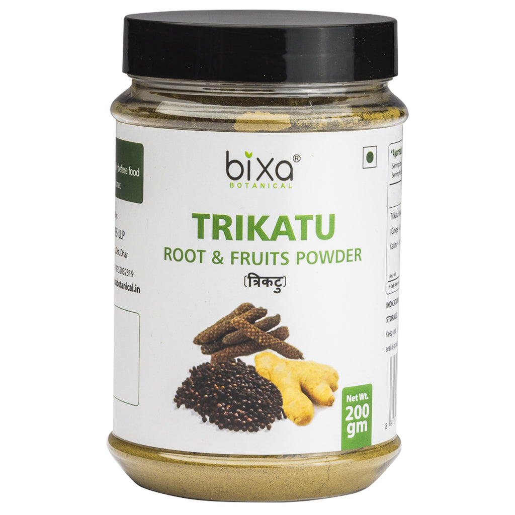 Trikatu Root & Fruits Powder  GINGER + KALIMIRI + PIPPALI