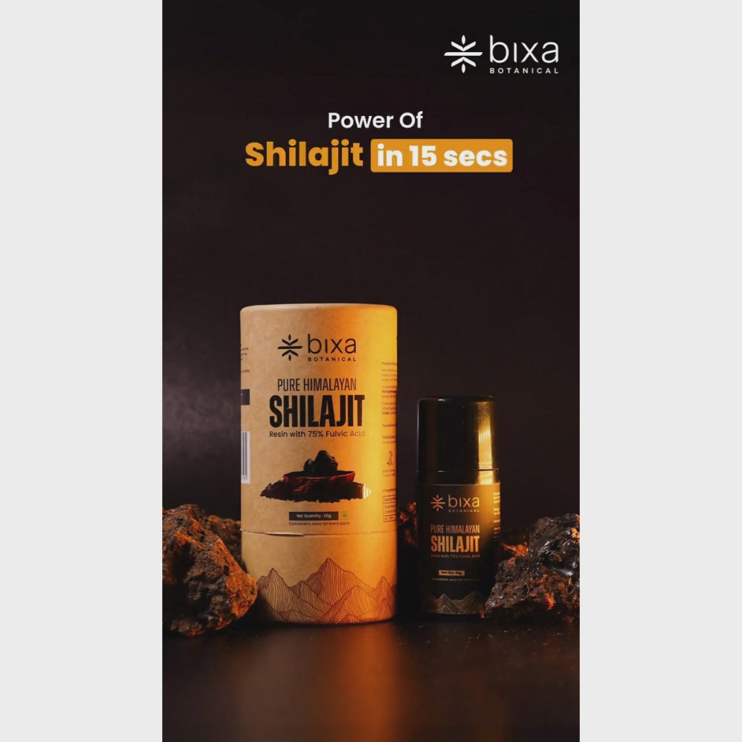 Pure Himalayan Shilajit Resin Pump