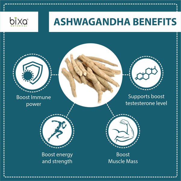 Ashwagandha Extract 60 Veg Capsules (450mg) 2.5% Withanolides
