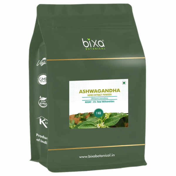 Ashwagandha (Withania somnifera) Dry Extract Herb - 5% Total Withanolides by HPLC