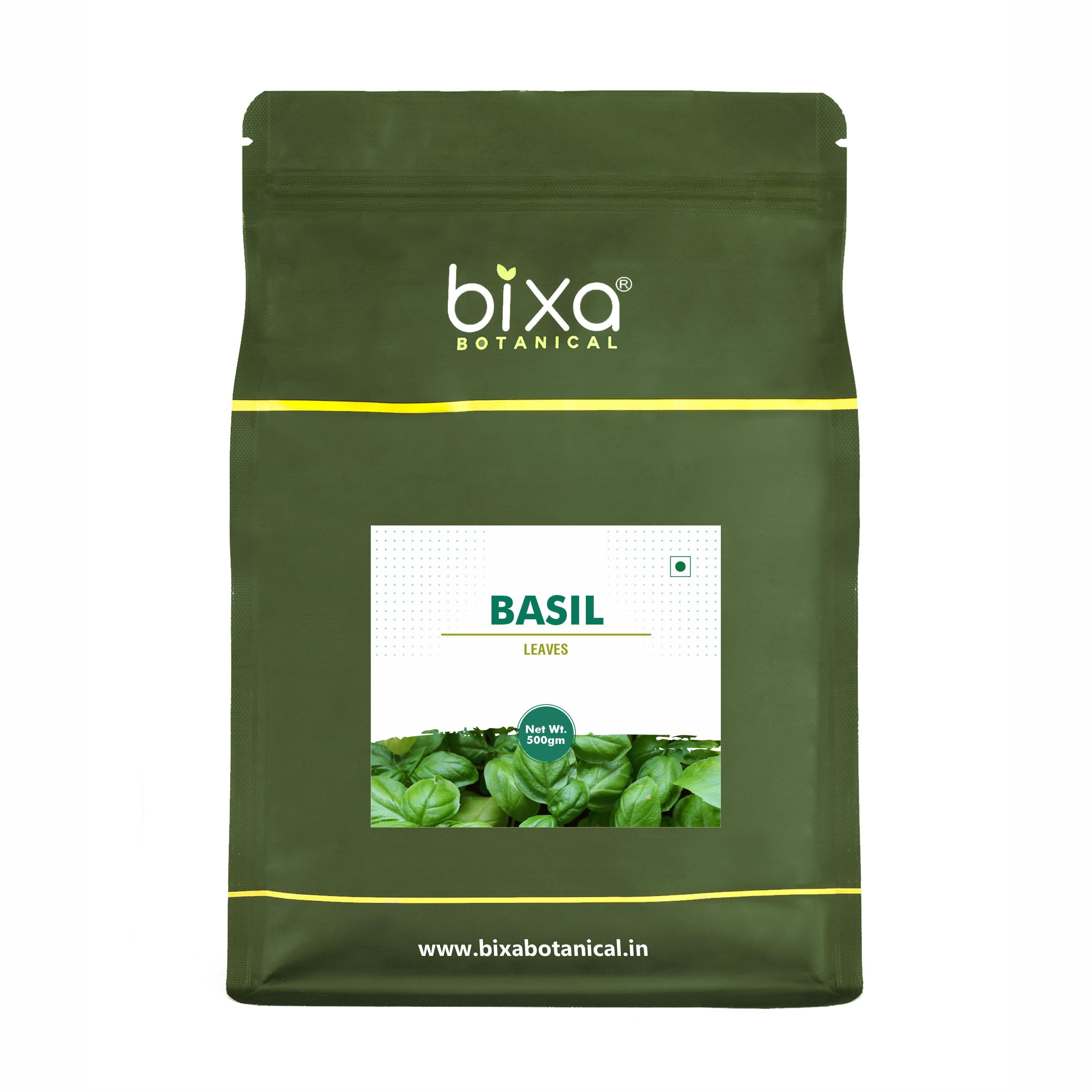 Basil Leaves Seasoning 500 gm Premium Grade Leaves From Egypt l Pizza Pasta Italian Salads Sauces and other Cooking