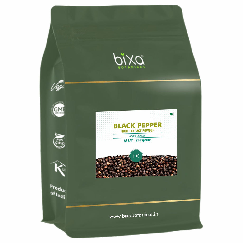 Black pepper (Piper nigrum) Dry Extract - 5% Piperine by HPLC