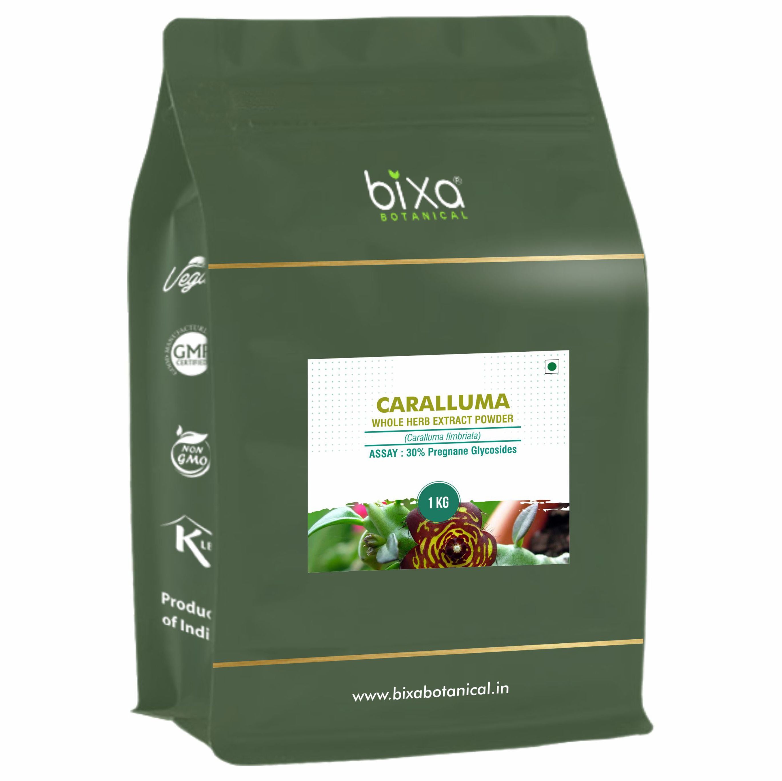 Caralluma (Caralluma Fimbriata) Dry Extract - 30% Pregnane Glycosides by Gravimetry